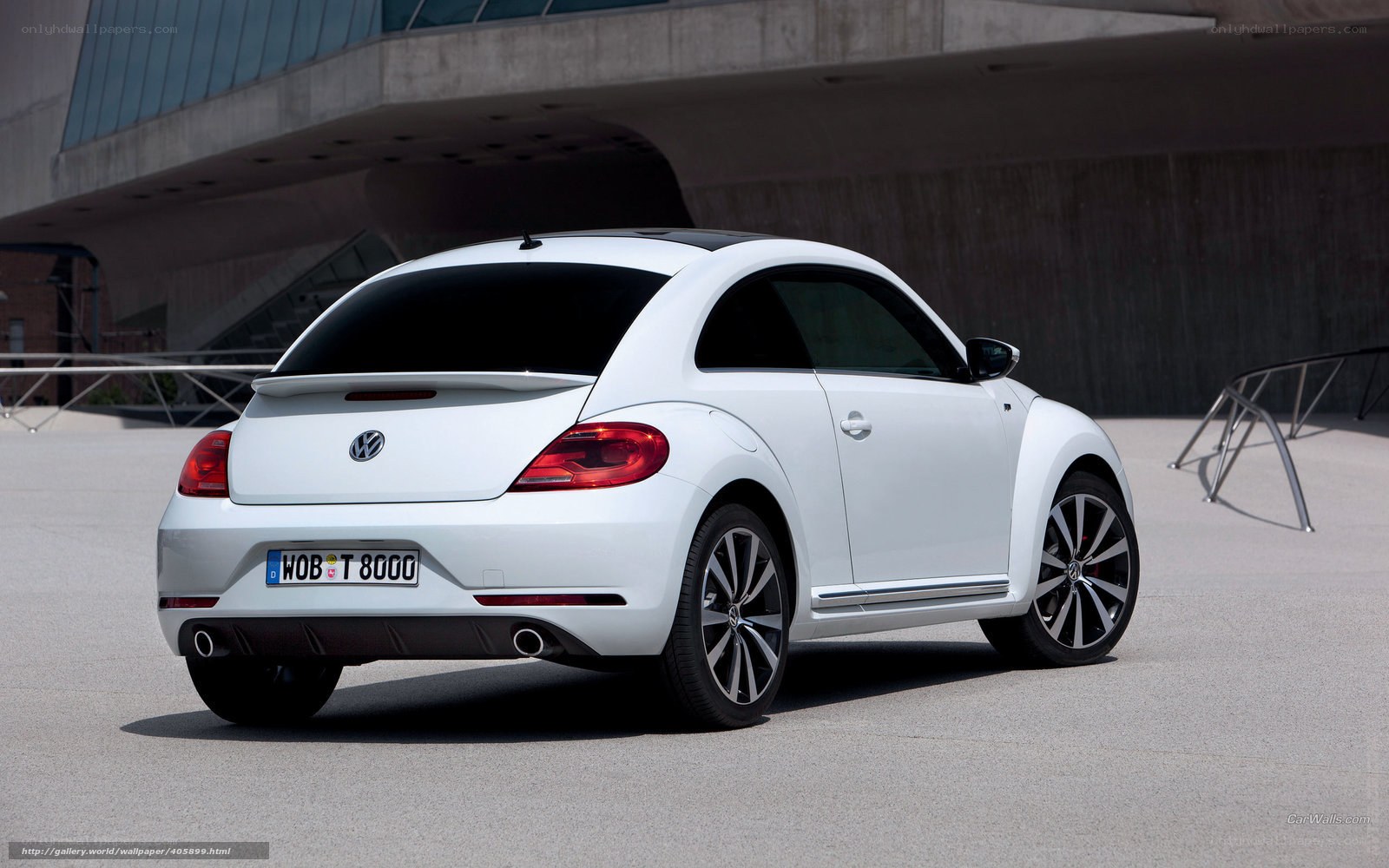 white volkswagen beetle car