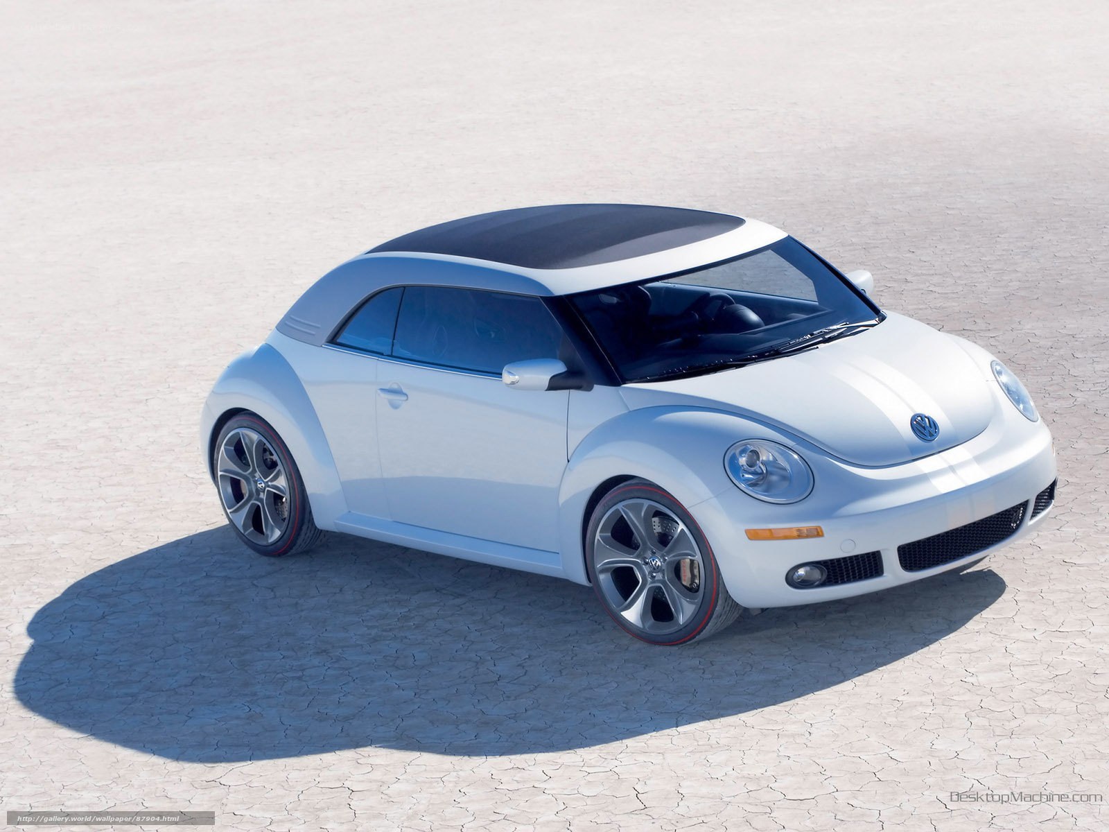 White Volkswagen Beetle Concept