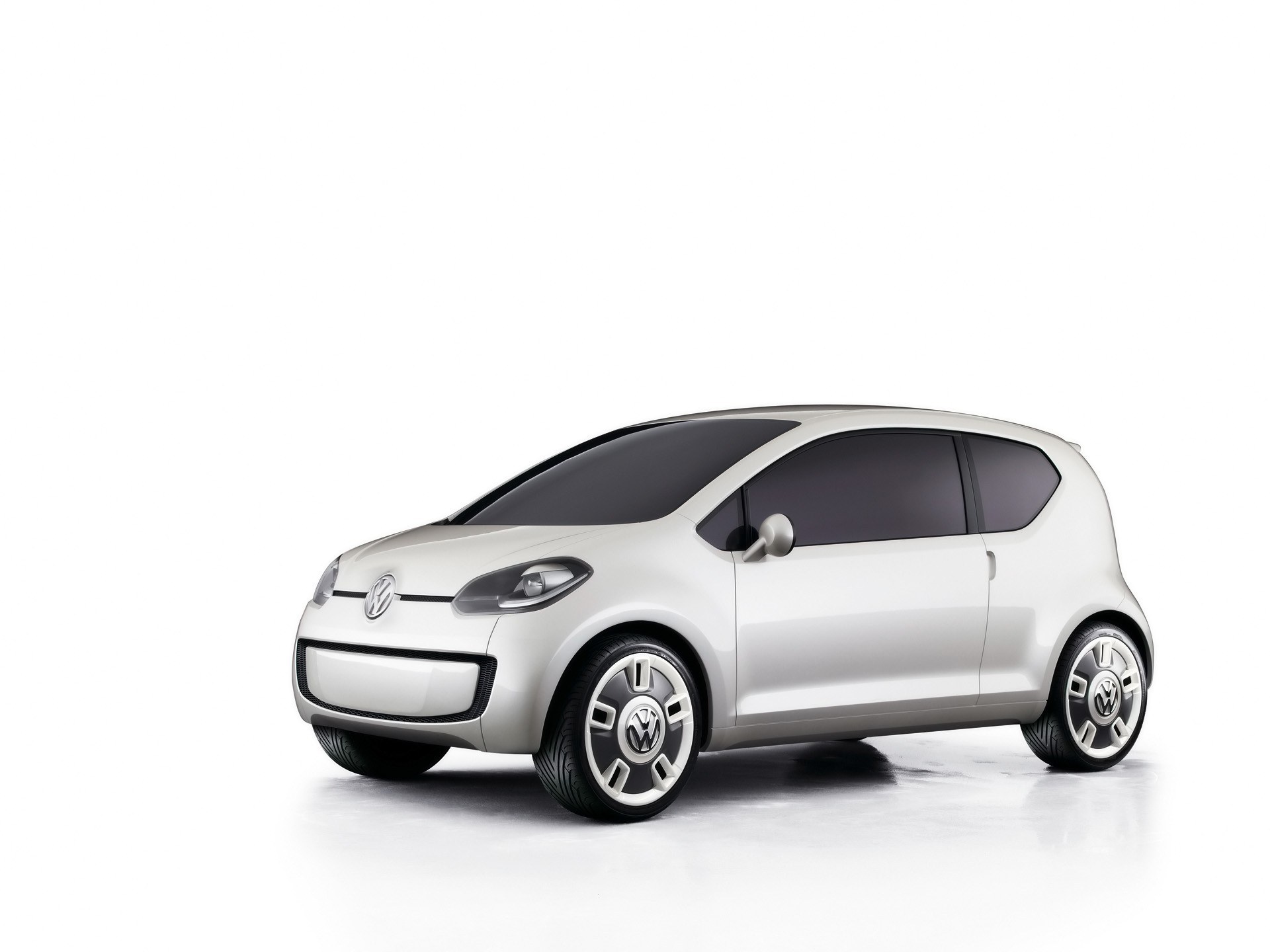 White Volkswagen concept car