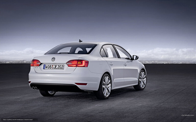 White Volkswagen Jetta — Dramatic, Photograph, Car, License Plate