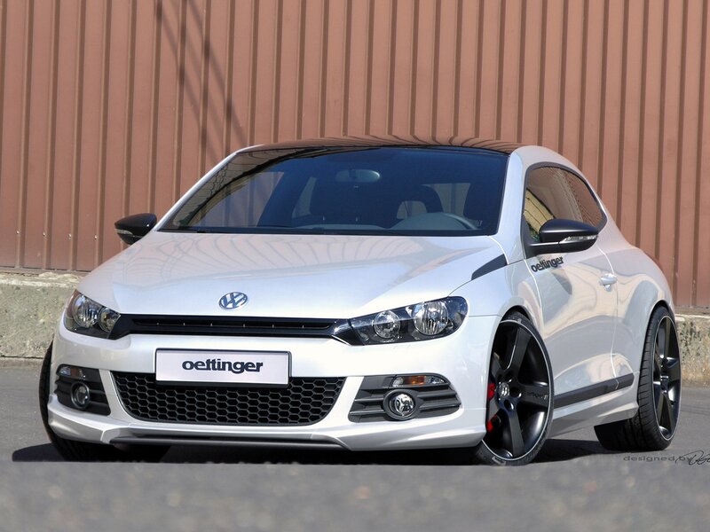 White Volkswagen Scirocco — Neutral, Afternoon, Photograph