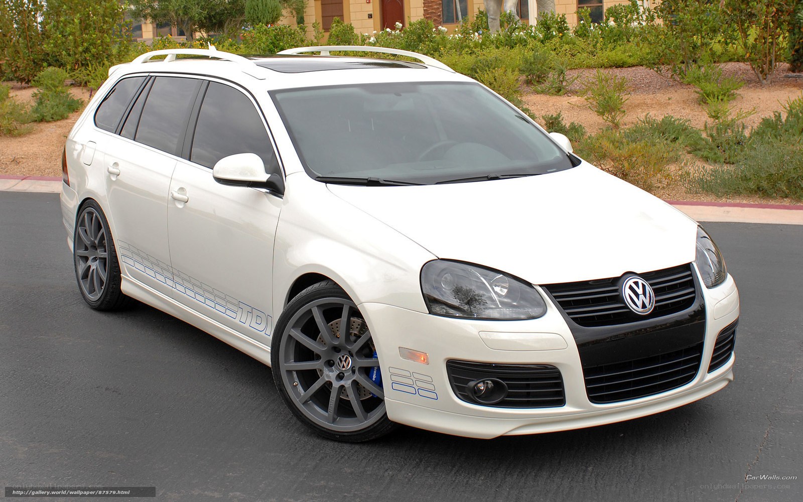 white volkswagen station wagon
