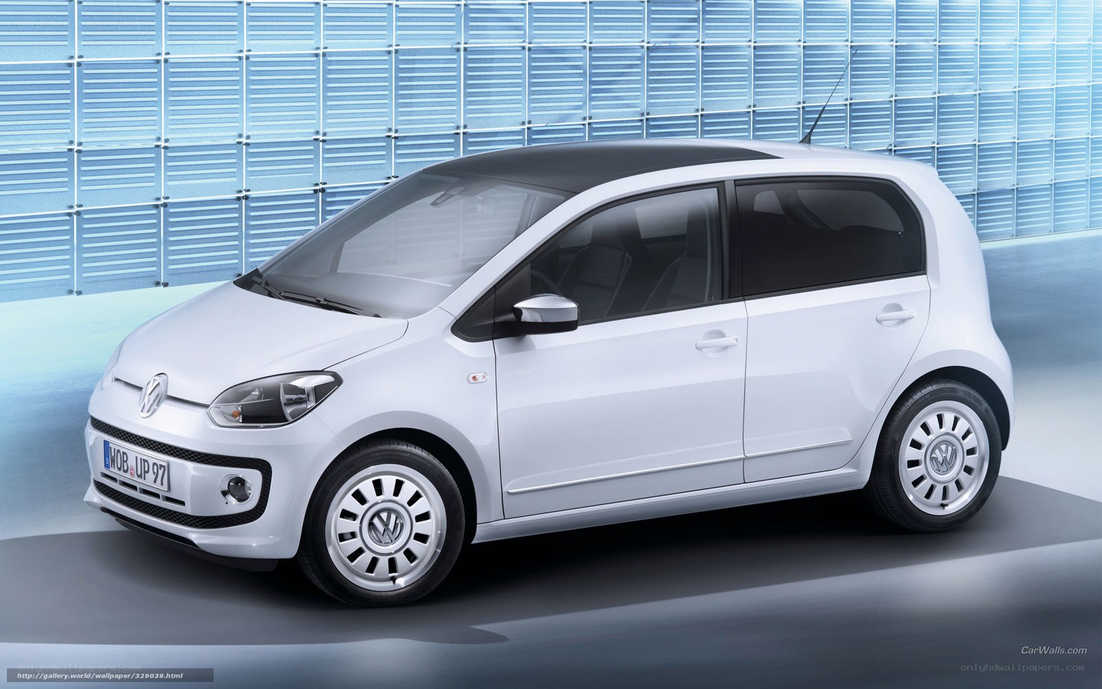 White Volkswagen up! car