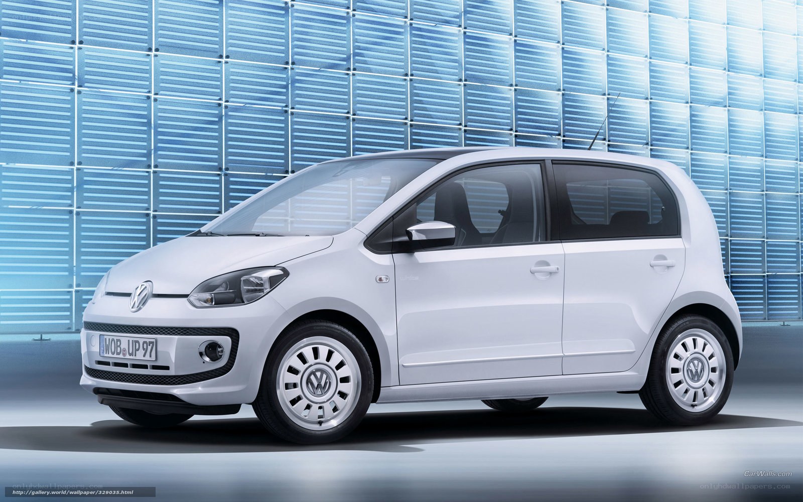 White Volkswagen up! car