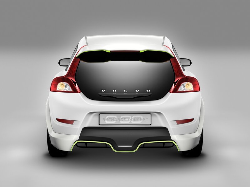 White Volvo Car — Neutral, 3d Render