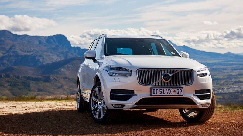 White Volvo Suv — Serene