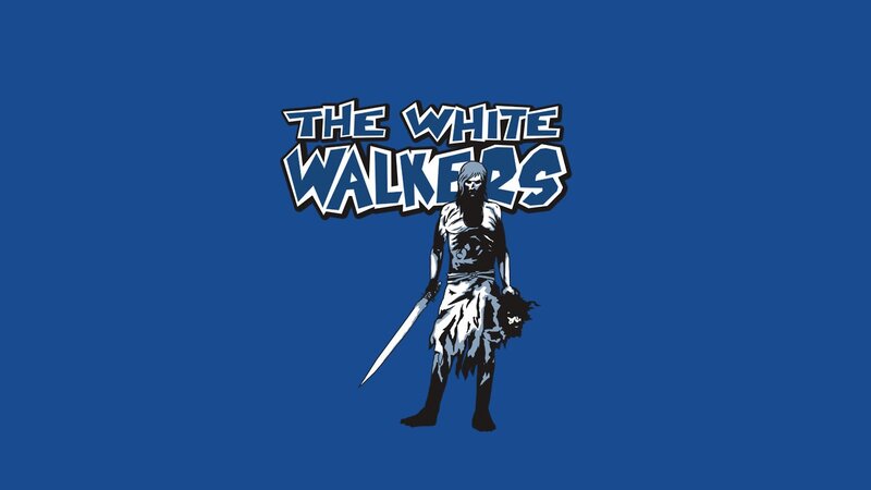 White Walker Character — Blue, Dark