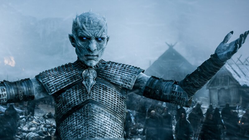 White Walker Character — Blue