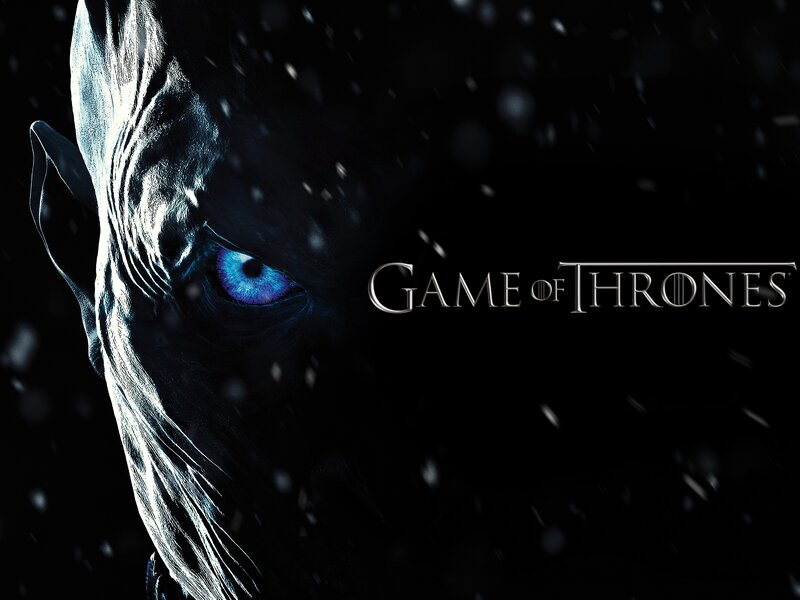 White Walker Face — Black