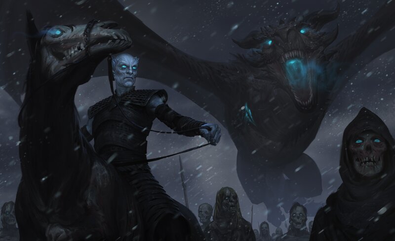White Walker on Horse