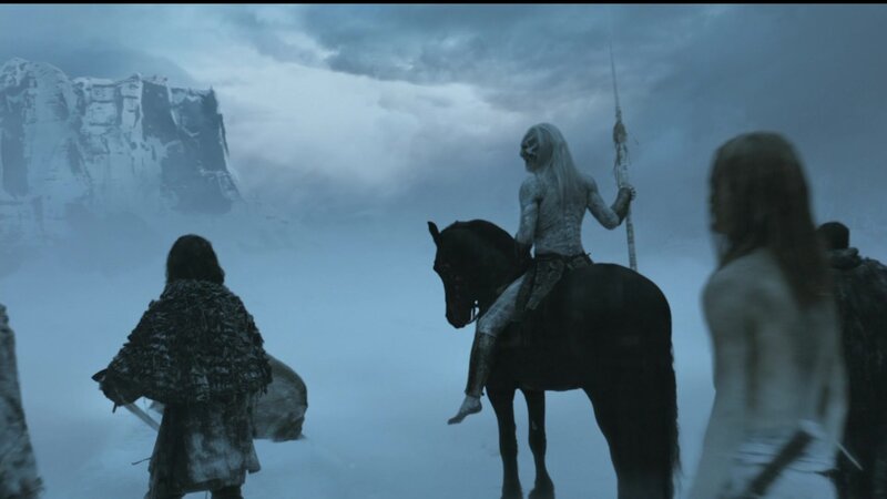 White Walker on horseback
