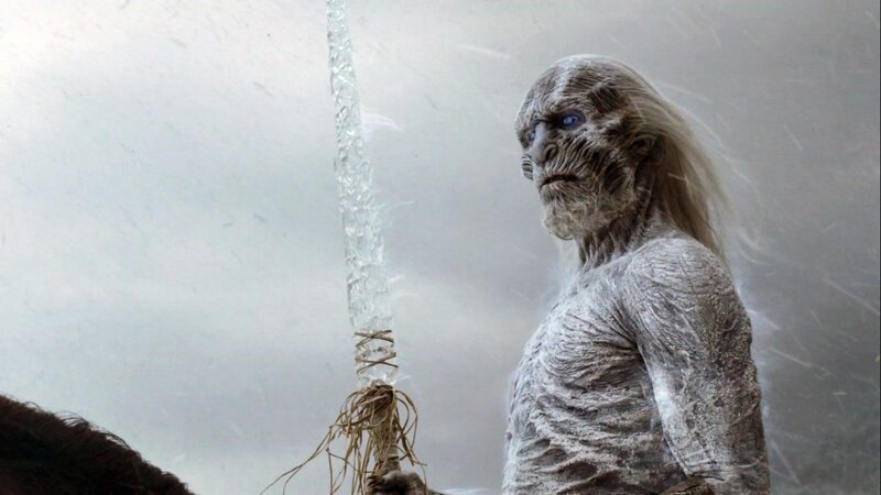 White Walker with Ice Sword — Gray