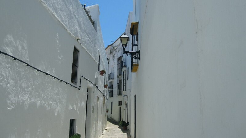 White-walled Alleyway — White
