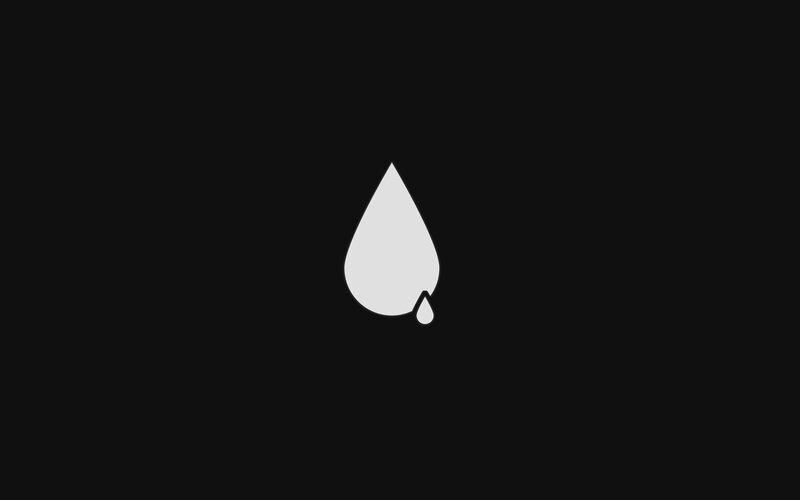 White Water Droplet