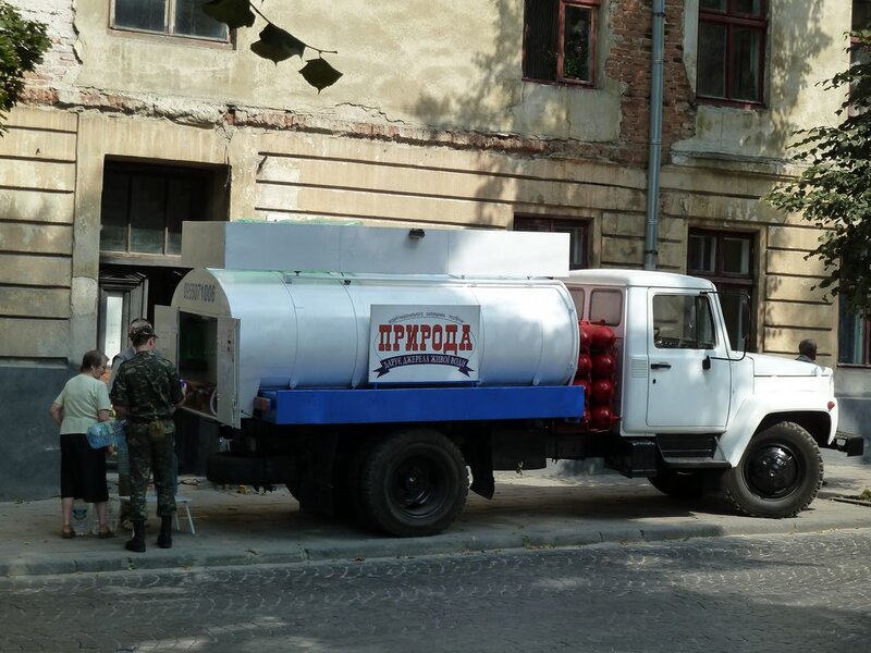 White Water Truck