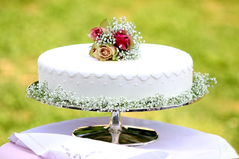 White Wedding Cake