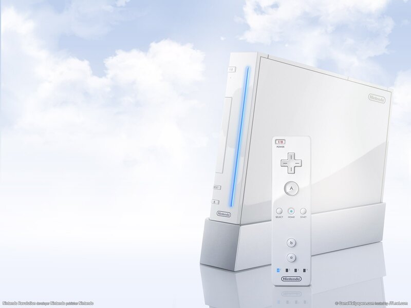 White Wii Console — Serene