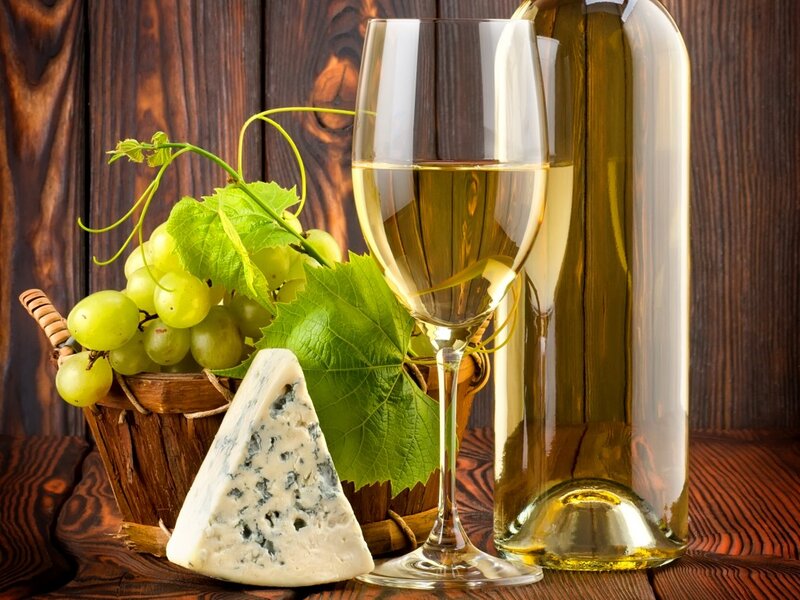 White Wine and Cheese — Brown, Calm