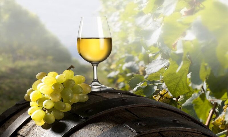 White Wine in Glass