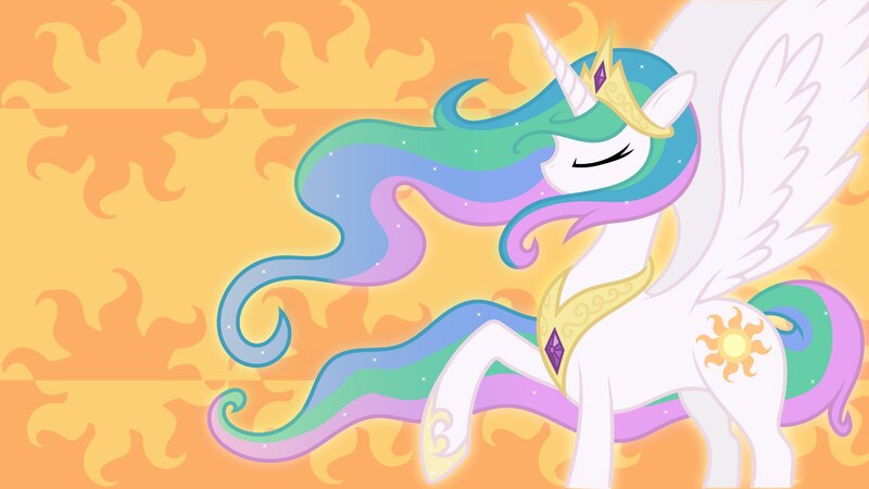White Winged Unicorn — Yellow
