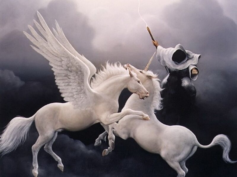 White Winged Unicorns