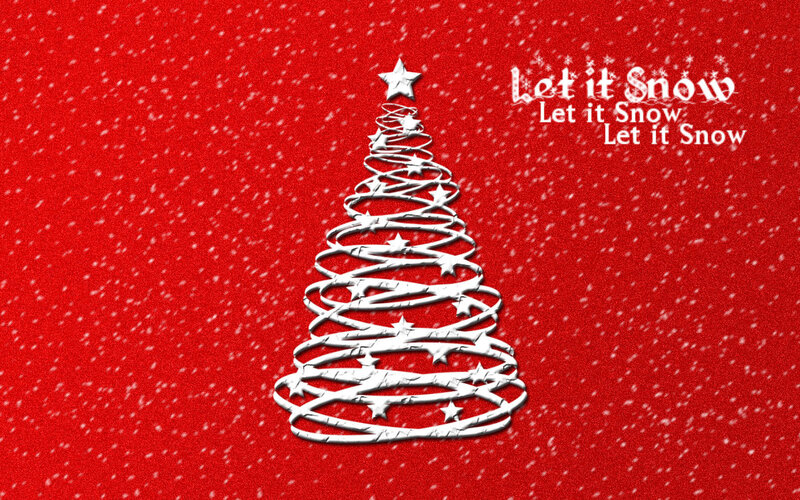 White Wireframe Christmas Tree