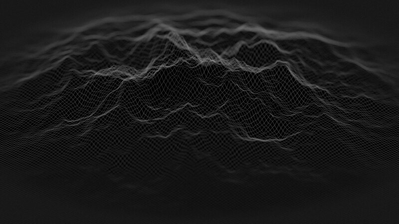 White Wireframe Mesh