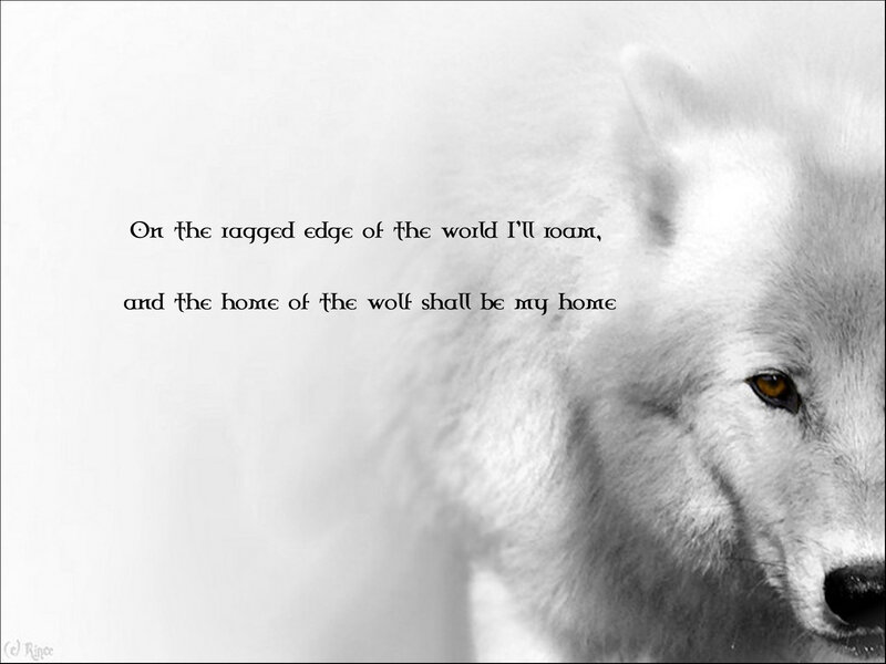 White Wolf — Black