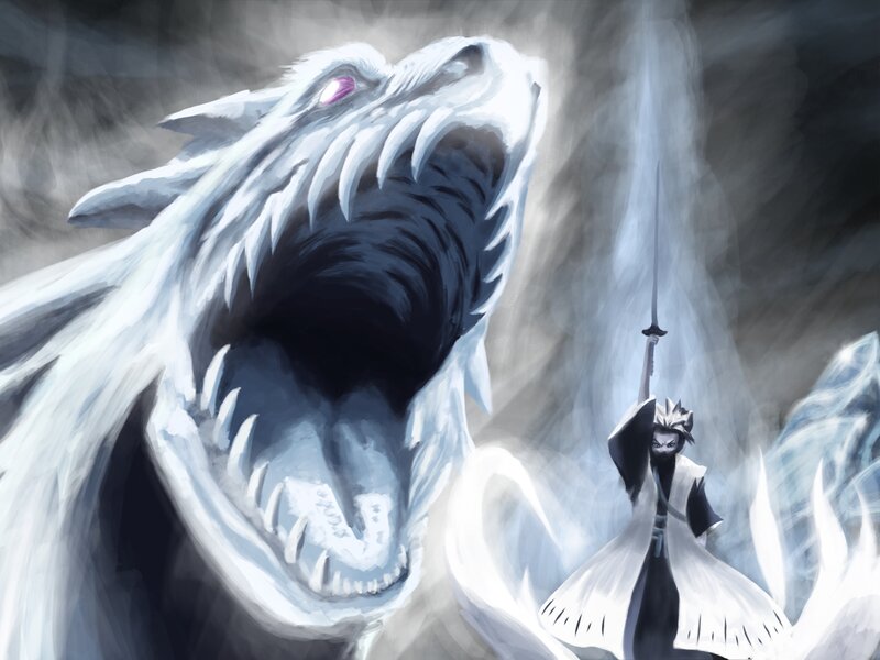 White Wolf Monster — Dramatic