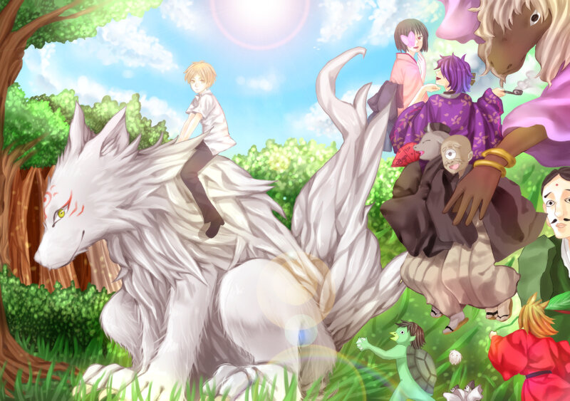 White Wolf with Multiple Characters