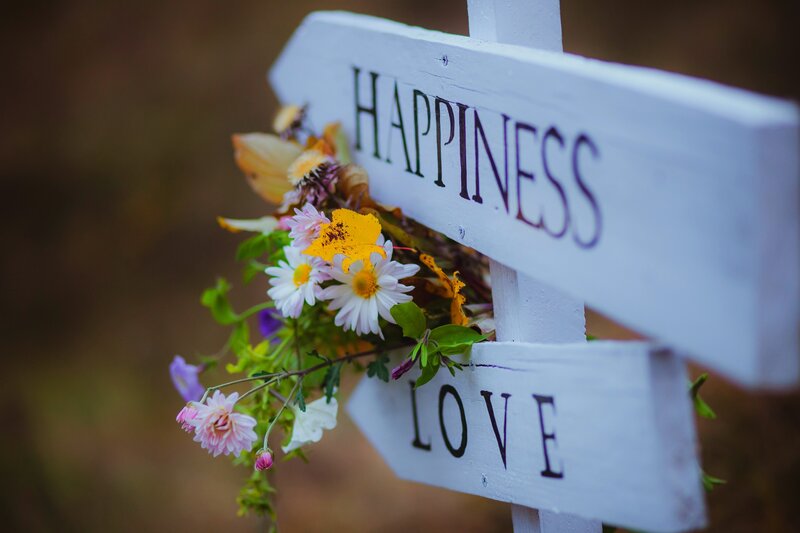 White Wooden Signpost