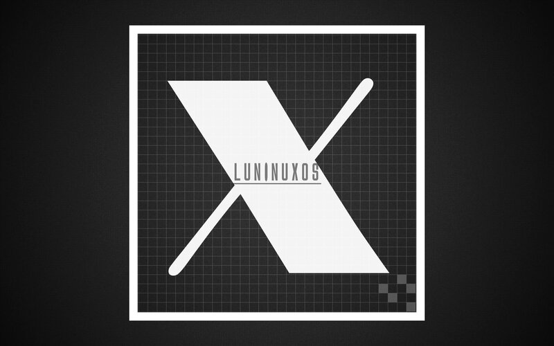 White X Logo on Grid — Black