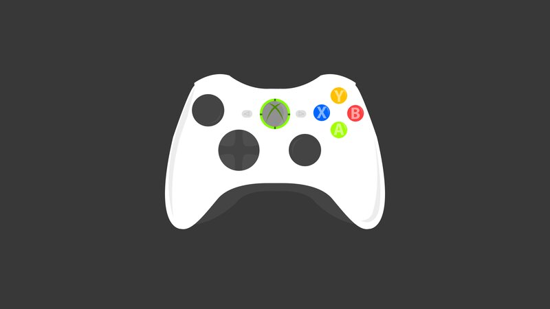 White Xbox Controller — Neutral