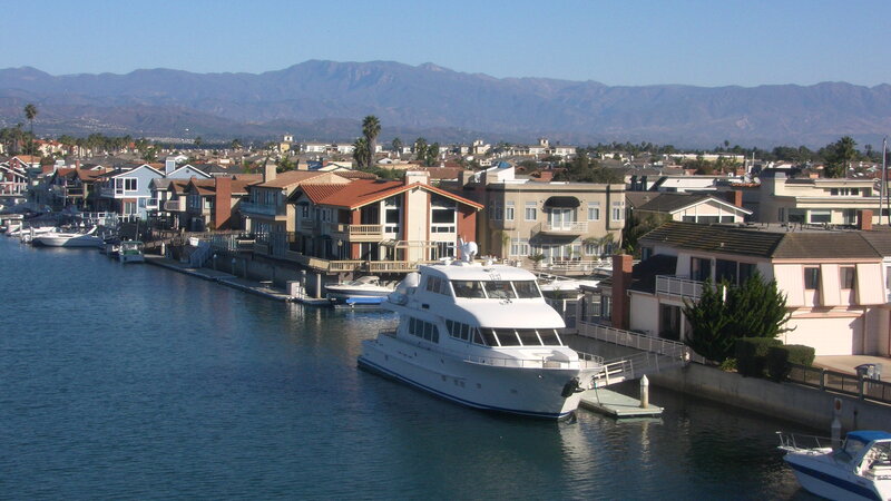 White Yacht in Marina