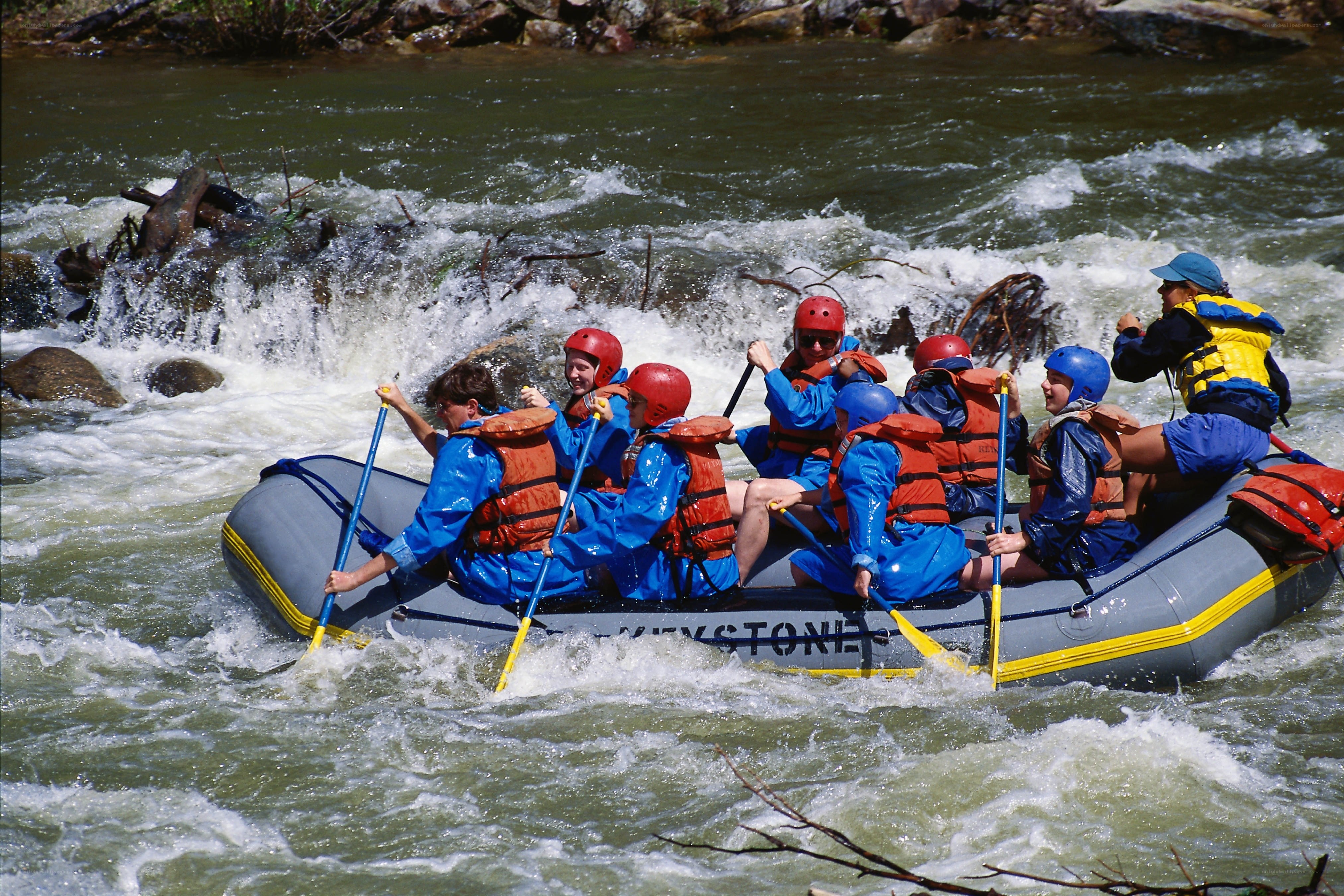 Whitewater rafting adventure