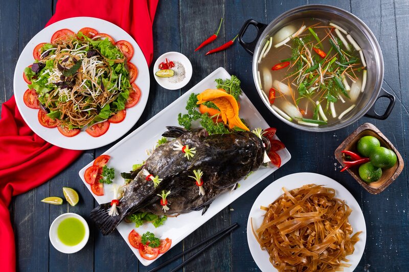 Whole Fish on Platter