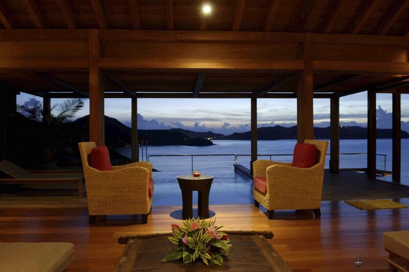 Wicker Chairs on Deck