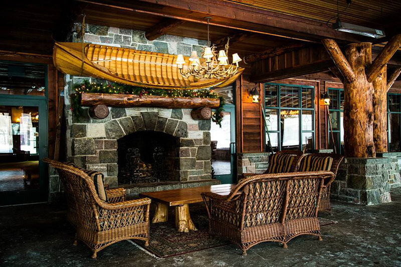 Wicker Furniture in Lodge
