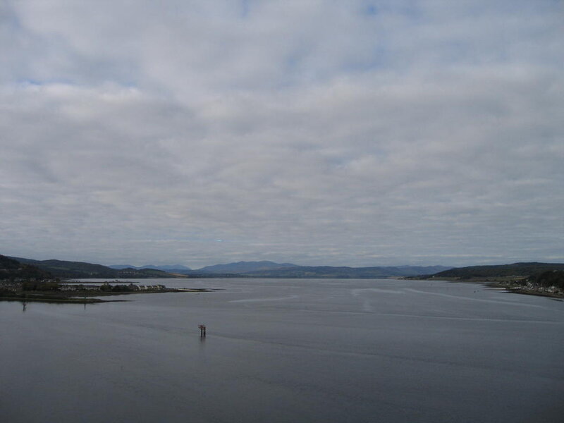 Wide River with Hills