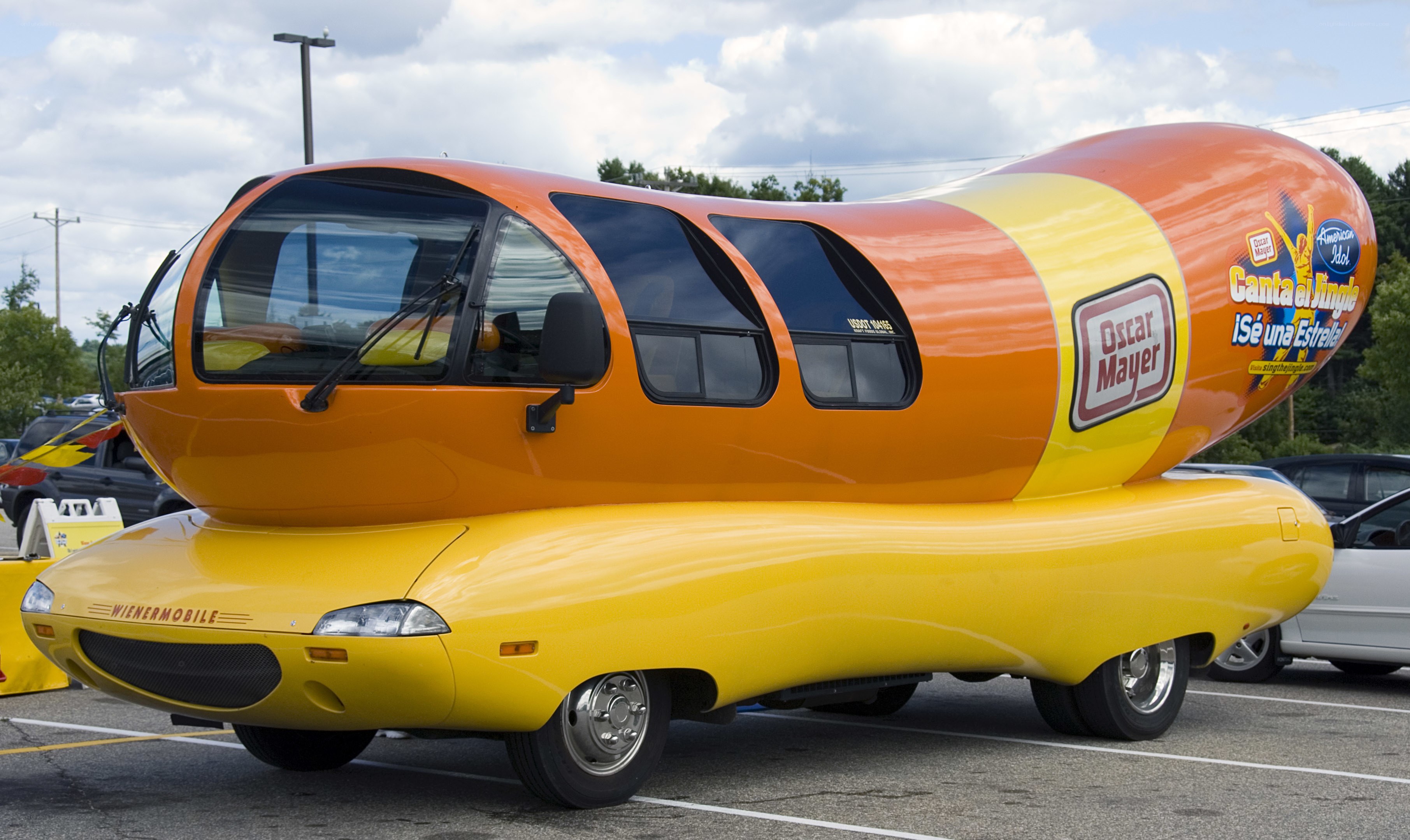 Wienermobile hot dog car