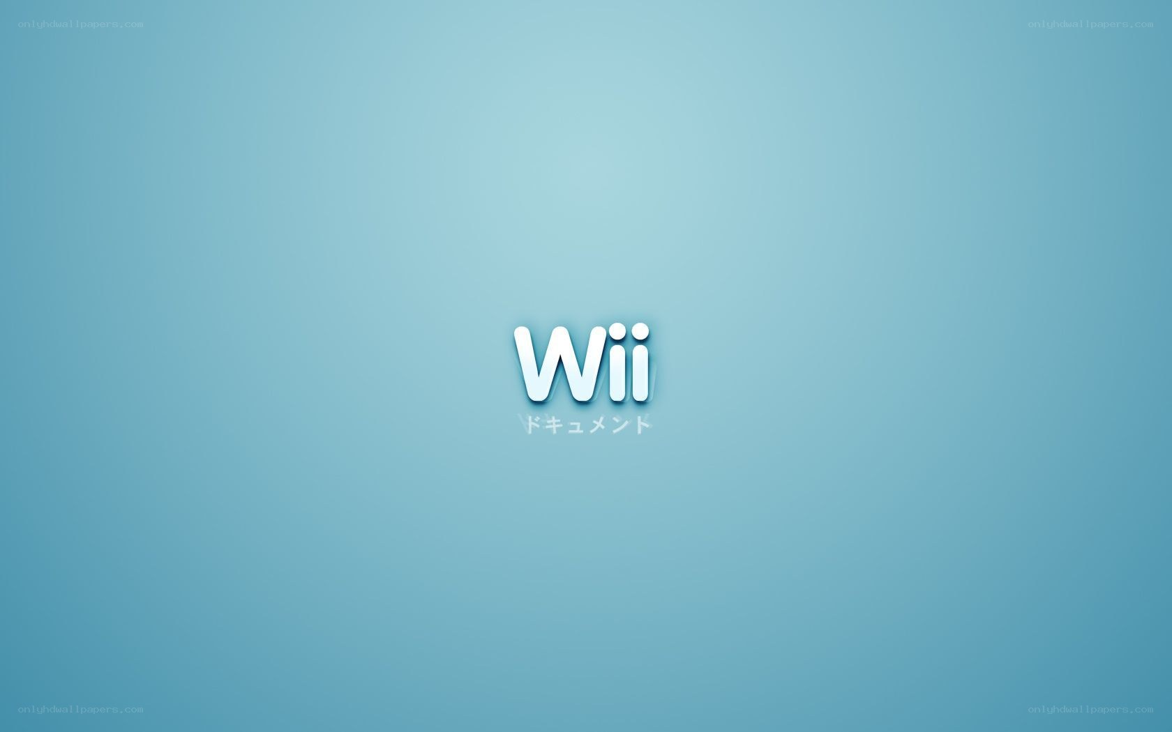 Wii document screen