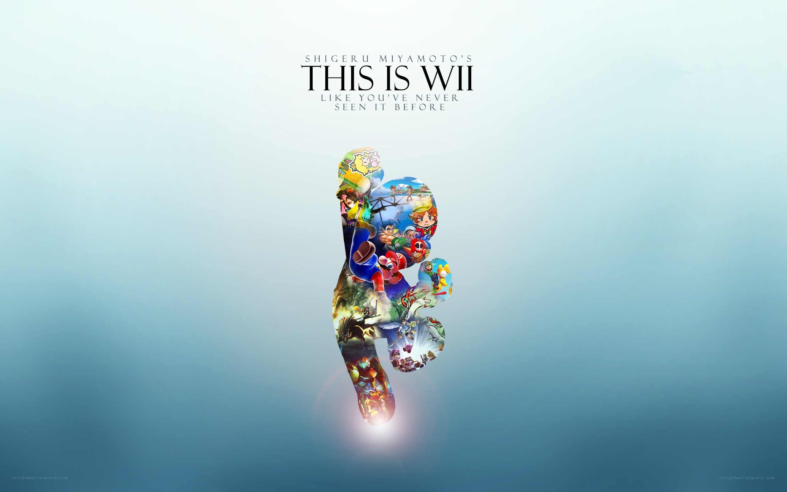 Wii promotional artwork