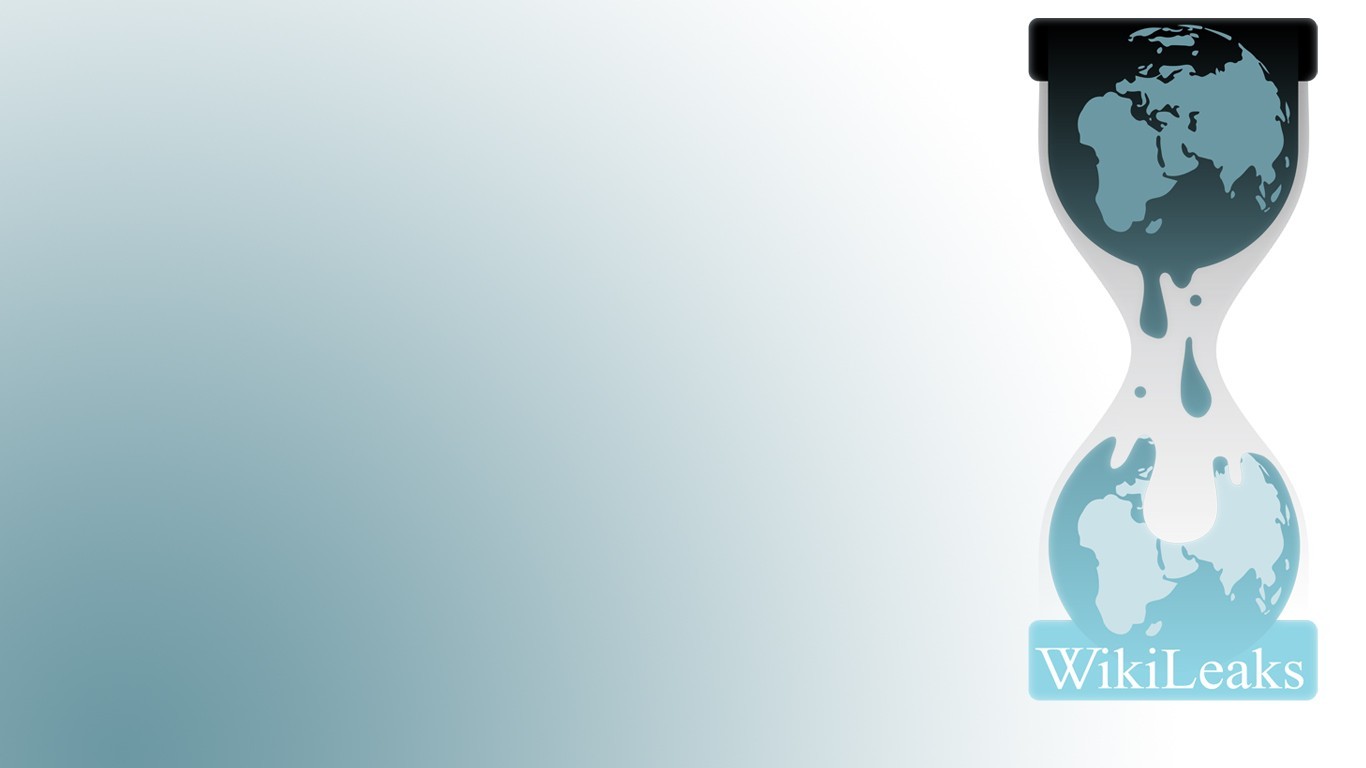 WikiLeaks hourglass logo