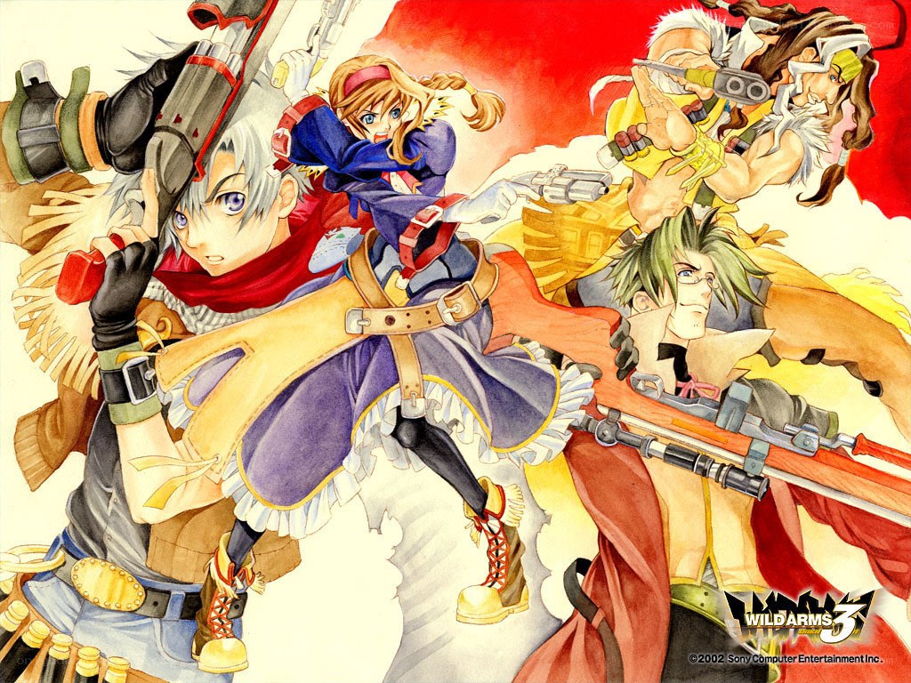 Wild Arms 3 character art