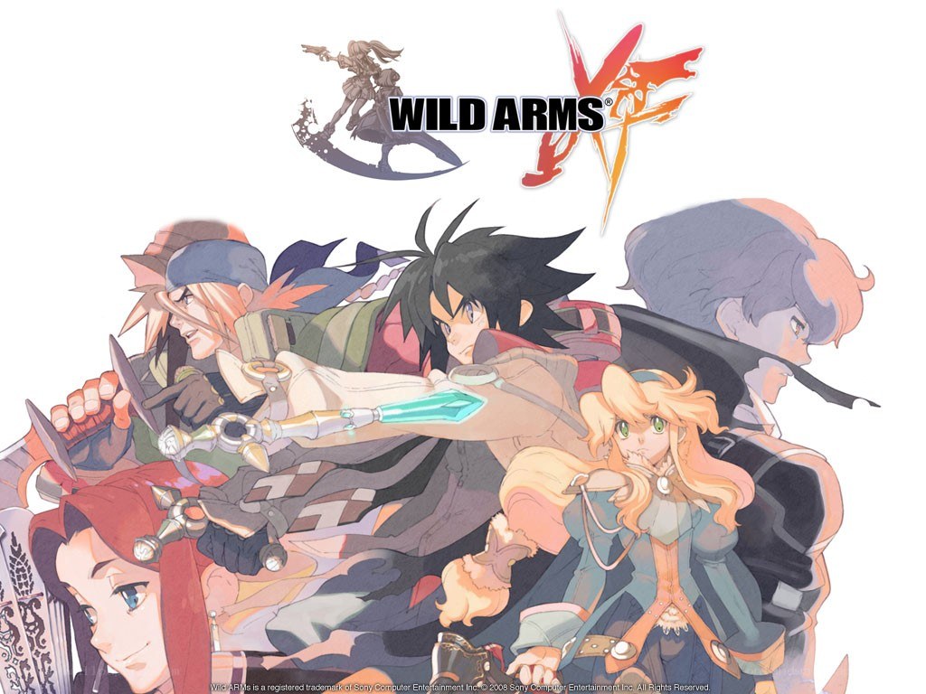 Wild Arms XF character art