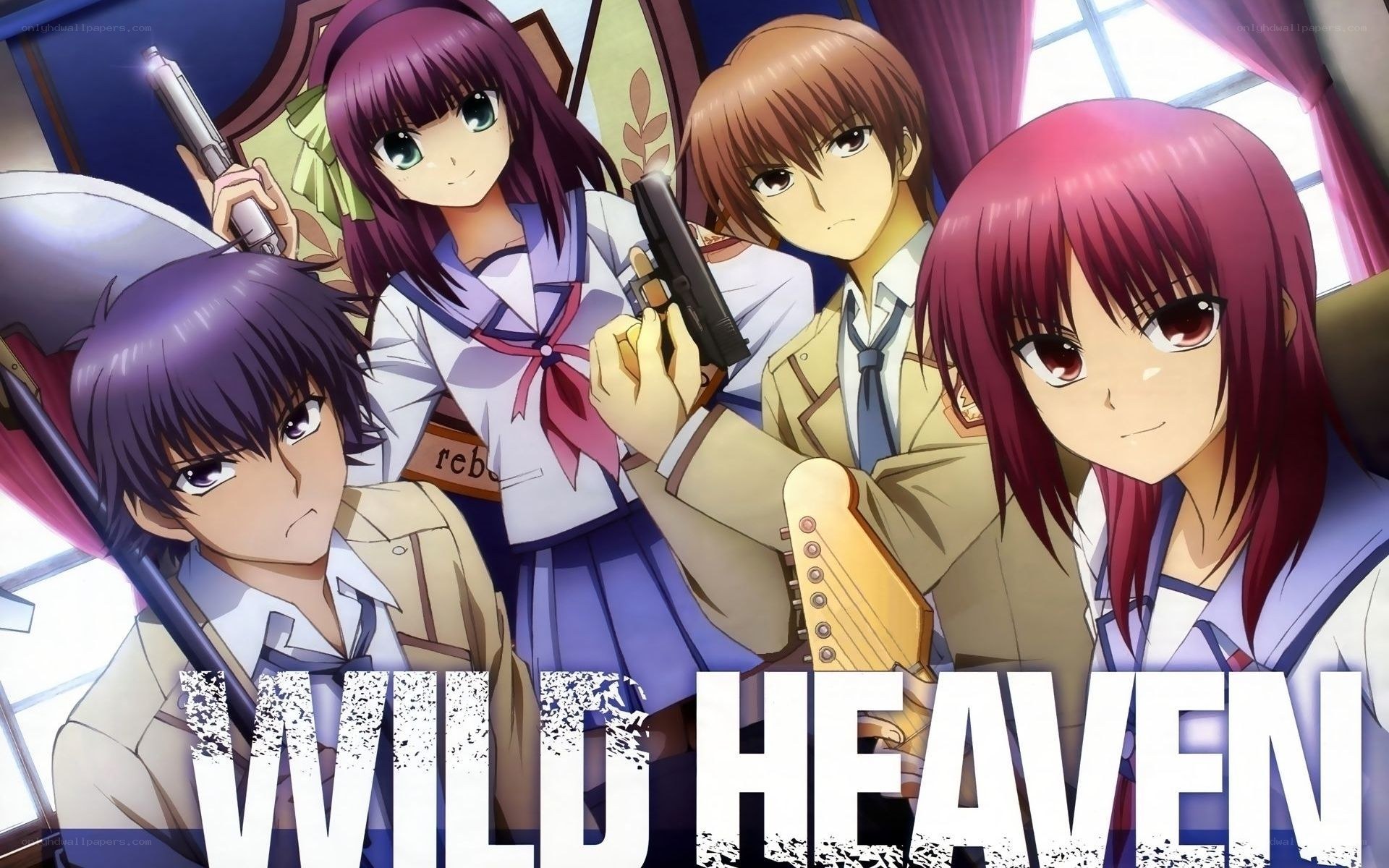 Wild Heaven anime characters