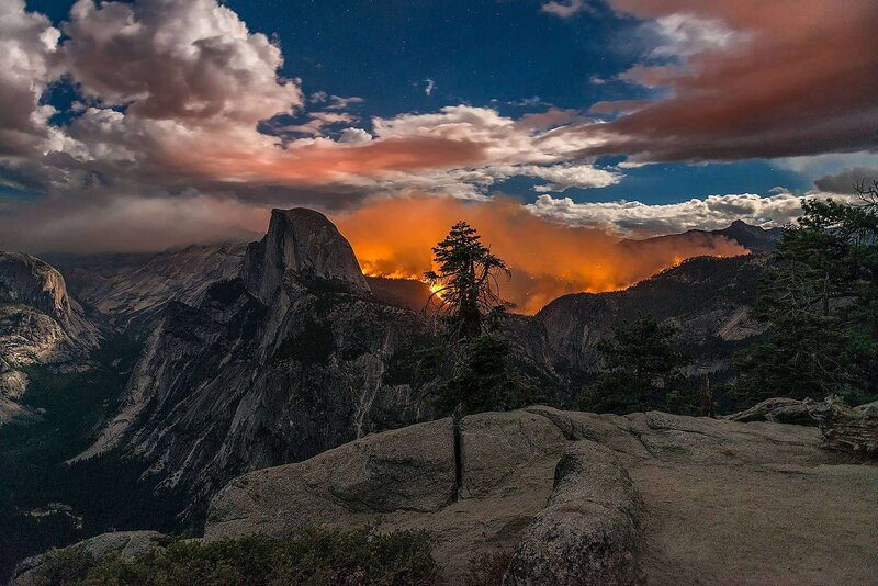 Wildfire in Mountain Valley