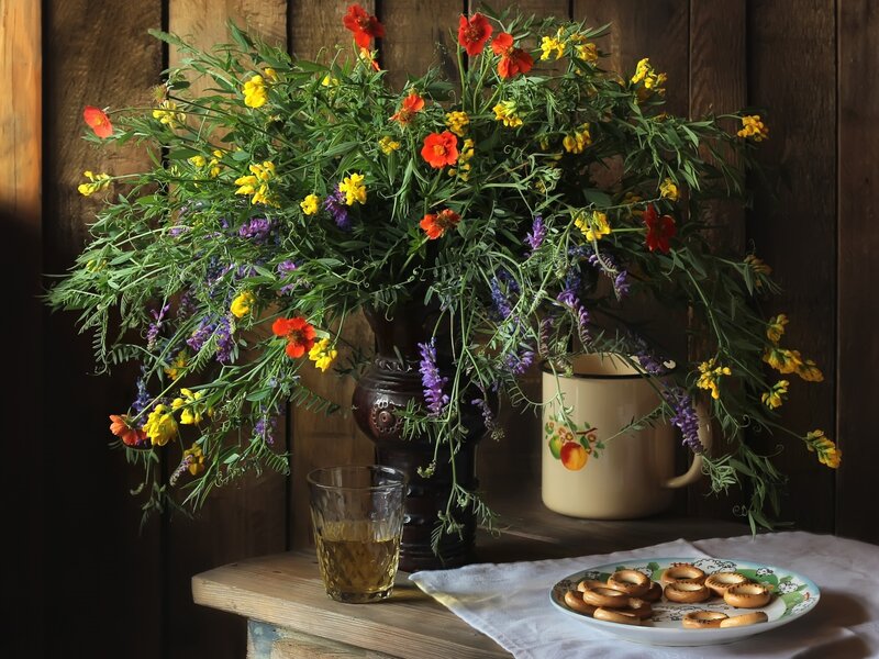 Wildflower Bouquet — Green