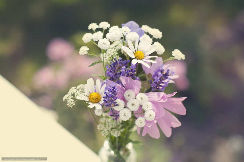 Wildflower Bouquet — Purple