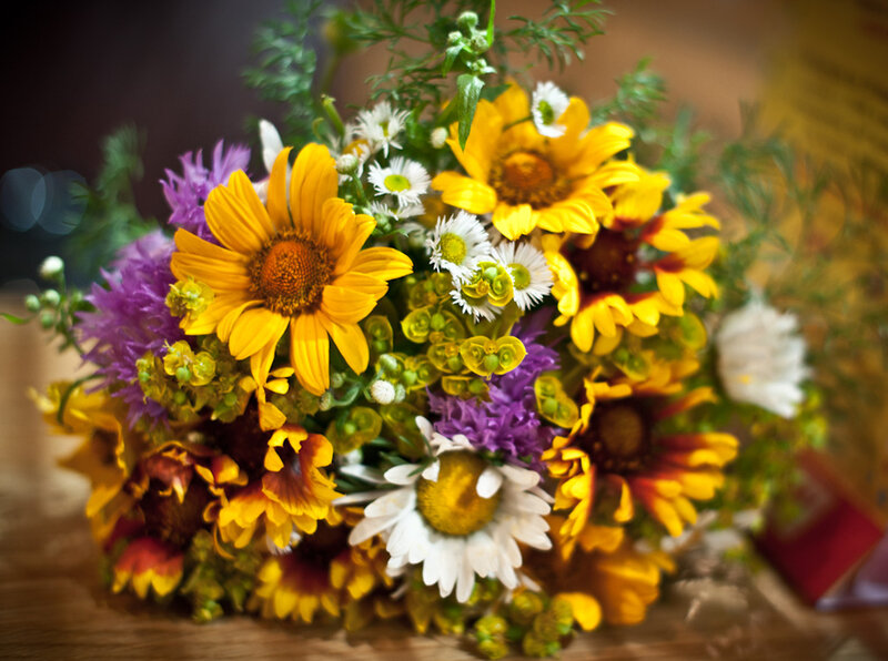Wildflower Bouquet — Yellow